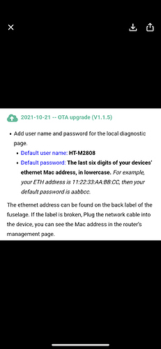 you can access this by typing in your hotspots op address on a connected device and logging in with the below instructions : image